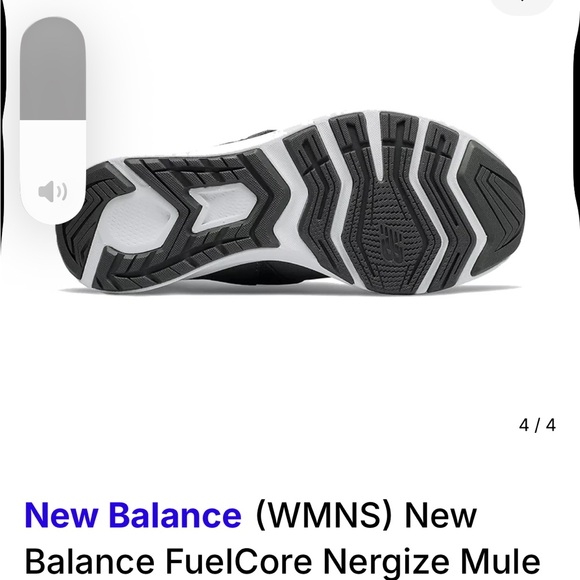 New Balance FuelCore Nergize Mule in Gray women 8.5 - Picture 4 of 10